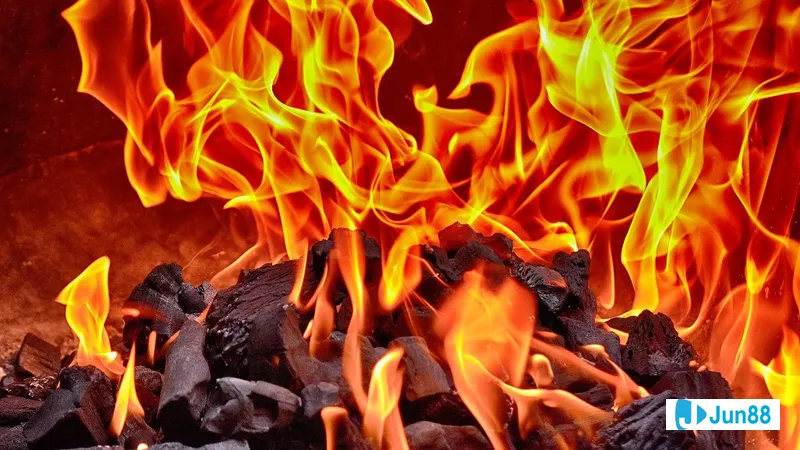 Con số may mắn khi mơ thấy lửa