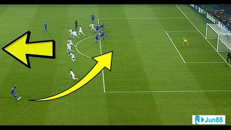 Một pha ném biên xuất sắc trong trận